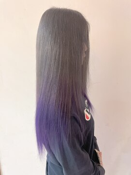 キャンディーエッグ(Candy egg) 原口☆成人式パープルグラデ☆福岡久留米