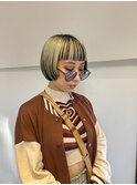 ブリーチカラー　コントラストカラー　ハイライトカラー