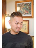 濡れパンメンズアイロンパーマスキンフェード