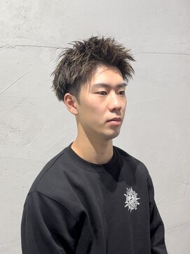 ガオプロデュースバイレボ(gao produced by revo) スパイキーショート/短髪/刈り上げ/ツーブロック/ハイライト