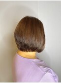 ふんわりカールヘルシースタイルルーズヘアショコラアッシュ