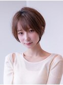 20代30代かわいい/グレージュ/顔まわりレイヤー
