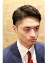 トウキョウ トコヤ 門前仲町(TOKYO TOKOYA)&nbsp;7:3パートのビジネスツーブロックスタイル