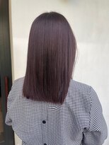 ヘアーメイクパウダー 天王寺寺田町店(Hair make powder) 大人可愛い20代30代40代小顔ウルフレイヤーライラックピンク