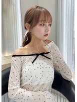 ボタン テンジン(VOTAN tenjin)&nbsp;【votan_はまひ】前髪カット/顔まわりカット/ブラウンベージュ