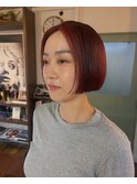 ぱつっとミニボブ