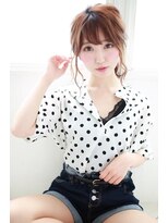 ラフィスヘアー アベリア 石山店(Lafith hair abelia)&nbsp;【Lafith】ガーリーミディアムスタイル