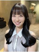 (縮毛矯正/髪質改善/ロングヘア/前髪/韓国レイヤー/小顔)