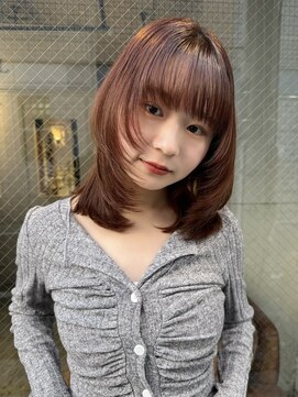 カーニバル 江古田(CARNIVAL) SOGAME-94 大人/小顔/くびれミディアム/レイヤー/透明感カラー