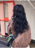 ロングパーマウェーブパーマくるくるパーマ大きめウェーブ