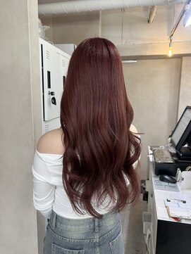 アジールヘア 東上野店(agir hair) カシスブラウンカラー【上野】