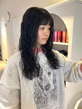 アム(amu) ロングパーマ/デジタルパーマ/くるくるパーマ/ニュアンスパーマ