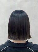 スタイリング簡単♪切りっぱなしボブ