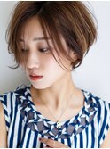 大人ショートボブ