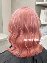 ベレーザ 渋谷(BELEZA)&nbsp;14399ブリーチ＆ダブルカラーハイトーンラベンダーピンク