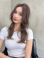 エイチ(H eitf)&nbsp;H【eitf】　原宿　表参道　レイヤーカット/透明感ブラウン