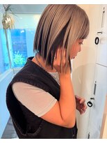 バローチェ(Barouche) 【Barouche/中島綾子】 アンブレラカラー ボブ 堀江