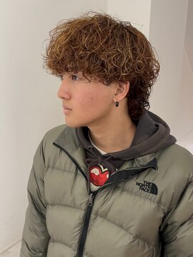 ゼスト パーク(ZEST PARK) 金メッシュ×シャドウパーマ