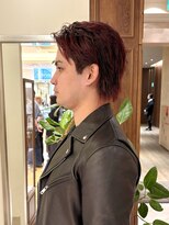 ビュートリアム265(BEAUTRIUM 265) メンズヘア メンズカラー ブリーチヘア 赤髪 銀座