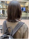 抜け感たっぷりミディアムボブ