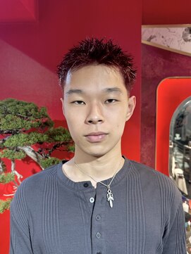 メリケンバーバーショップ トーキョー(MERICAN BARBERSHOP TYO) スパイキーショート/ツーブロック/アップバング【嶋壽】307