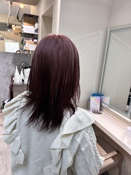 テン バイ アンブルリュクス 池袋(teN +by ambleluxe) ルーツカラー/チェリーピンク/ケアブリーチ