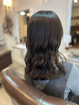 クッキー ヘアーアンドメイク(COOKIE Hair&Make) 【COOKIE】ツヤ感重視 大人のナチュラルレイヤー