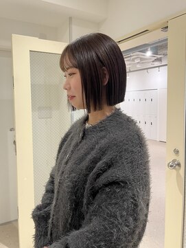 ノウハウ タニマチ(KNOWHOW tanimachi) ミニボブ/柔らかベージュ