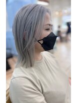 シャルティア 岩国(SHALLTIA)&nbsp;ハイトーン/ケアブリーチ/シルバー/ホワイトシルバー/グレー