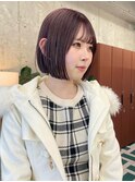 ミニボブ/ボブ/レイヤーカット/ダブルカラー/ブリーチ/栄r90