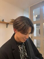 ガウディ 池袋店(Gaudi) 《ブリーチ1回で作るラベンダーグレージュカラー》