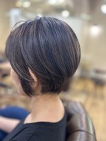 トータルビューティーサロン プリエ(prier)&nbsp;ノンジアミンザクロペインターカラー丸みショート