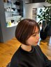 《人気No2 スパニストspa》フォルム整えカット+ヘッドスパ(40分)¥7700