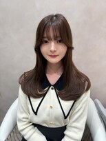 ロンドアヴァントゥス 池袋(Lond aventus)&nbsp;韓国レイヤー/韓国風/ボブ/髪質改善/黒髪/ブリーチなし〔池袋〕