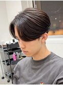 韓国毛流れセンターパート×曲がる縮毛矯正【八王子】