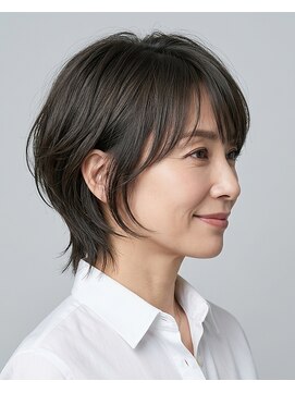 ヘアー リラックス 風香(HAIR RELAX) 【30代40代・ショートウルフ】ヘアカラー・白髪染め・前髪あり