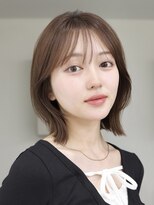 オーラ オモテサンドウ(Aura omotesando)&nbsp;シースルーバング×結べるくびれボブ