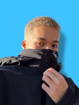 サンディーズバーバーショップ(Sandees) 金髪ボウズ/ボウズフェード/ブリーチ
