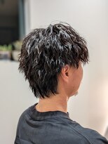 ウィスカーヘアー(whisker hair)&nbsp;ツイストスパイラルパーマ　大人マッシュショート