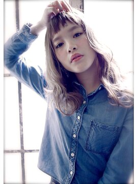 マイティ バイ エイチ(mighty by H) mighty ☆new  feather layer☆ラベンダーアッシュ☆