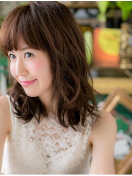 カバーヘア イヴ 戸頭店(COVER HAIR EVE) *EVE戸頭*やわらか…アシンメトリーくせ毛風ウェーブb