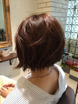 ヘアーメイク グラッツィアシエロ(hair make Grazia cielo)の写真/数ヶ月経っても髪の収まり良くお客様が簡単に出来るようなお家セット技術を伝授是非体験してみてください♪