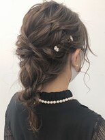 キューズ クラブ(cuz KLUB)&nbsp;【cuzKLUB】編み下ろしヘアアレンジ
