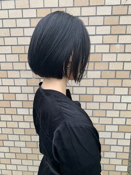 スクエアペア(SQUARE PAIR) BLACK×bob