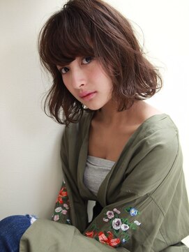 エムスラッシュ みなとみらい馬車道店(M SLASH) M.SLASH馬車道/大人かわいい/くせ毛風/シアカラー/ふわミディz1