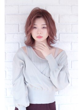 オーロ 武庫之荘店(ORO) かきあげ前髪の外ハネボブ