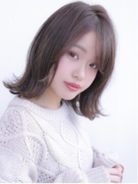 アグ ヘアー シーファ 石巻さくら町店(Agu hair sifa) 《Agu hair》ラフな外ハネボミディ