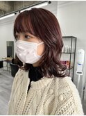 韓国ヘア/韓国ピンク/インナーカラー/京都/三条河原町/髪質改善