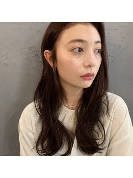 パム 恵比寿(PAM.) ゆるっと大きめの波巻きロング