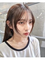 メゾンアクア 表参道(Maison ACQUA)&nbsp;似合わせシースルーバング　青山　表参道　前髪　似合わせカット